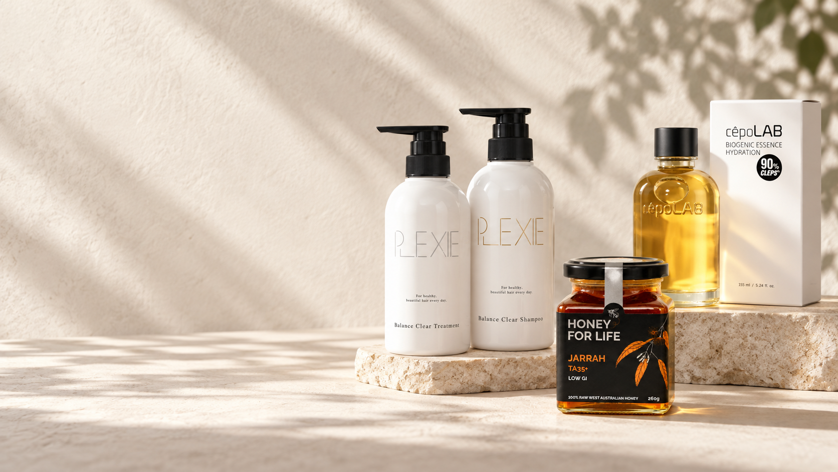 cêpoLAB、PLEXIE、HONEY FOR LIFEを揃えたPraion Cosmeticsのセレクト商品